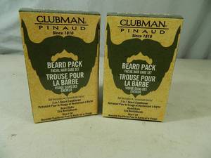 lot 108 image: 2 New Clubman Pinaud Beard Care Kits