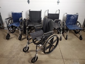lot 30D image: 5 Assorted Wheelchairs