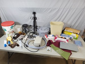 lot 50A image: Genesis Air Pump, Household, Light Bulbs, and More