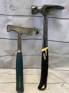 lot 12 image: Stanley AntiVibe & Estwing Hammer