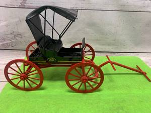lot 23 image: John Deere Moline Wagon Carriage Horse Drawn 1890