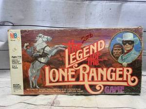 lot 27 image: Vintage Milton Bradley The Legend of the Lone Ranger Sold For $37 On Ebay