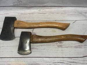 lot 53 image: 2 Vintage Camp Axe Scout & HARVE