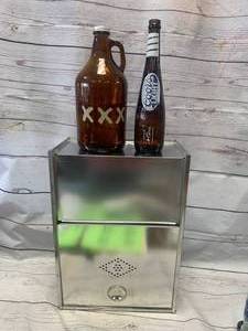 lot 97 image: Breadbin & Two Collectible Bottles
