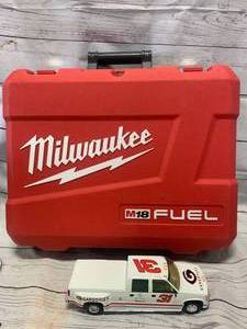 lot 103 image: Gargoyle Diecast Truck & Empty Milwaukee Case
