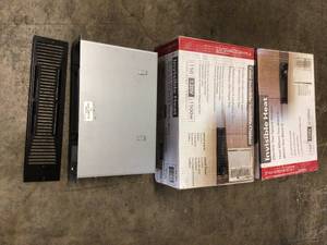 lot 7 image: Lot of 2 Invisible Heat Electric Toe Space Heater open box customer returns see pictures