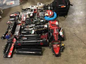 lot 50 image: Large lot of assorted Husky Mechanic Tools see pictures various kinds and conditions see pictures