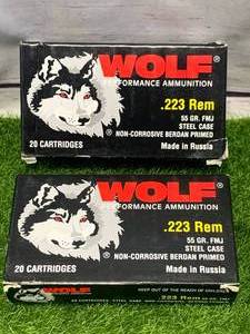 lot 13 image: 40 Rounds .223 Ammo Ammunition