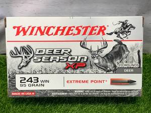 lot 16 image: 20 Rounds 243 Win Ammo Ammunition