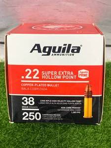 lot 24 image: 250 Rounds .22 Super Hollow Point Ammo Ammunition