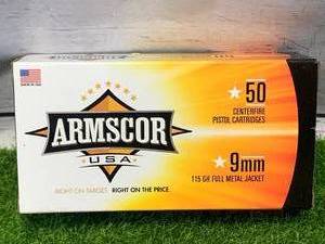 lot 26 image: 50 Rounds 9mm Ammo Ammunition