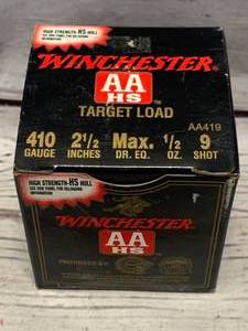 lot 31 image: 25 Rounds .410 2 12 Shells