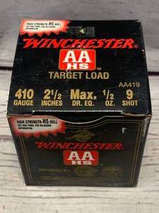 lot 32 image: 25 Rounds .410 2 12 Shells