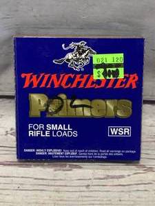 lot 35 image: 100ea Small Rifle Primers (no shipping)