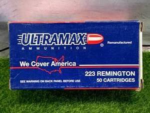 lot 38 image: 50 Rounds .223 Hollow Point Ammo Ammunition