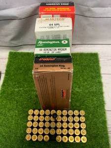 lot 90 image: 200ea .44 Mag  Spl Brass Casings