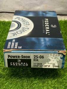 lot 62 image: 20 Rounds 25-06 Ammo Ammunition