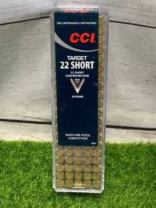 lot 67 image: 100 Rounds .22 Short Ammo Ammunition