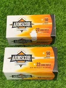 lot 69 image: 100 Rounds .22 Hollow Point Ammo Ammunition