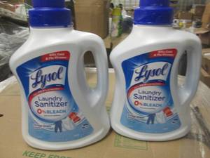 lot 48 image: lysol laundry sanitizer 2-90 oz bot...