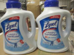 lot 50 image: lysol laundry sanitizer 2-90 oz bot...
