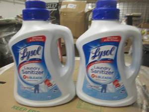 lot 52 image: lysol laundry sanitizer 2-90 oz bot...