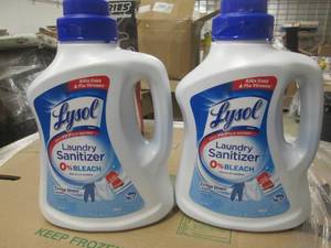 lot 53 image: lysol laundry sanitizer 2-90 oz bot...