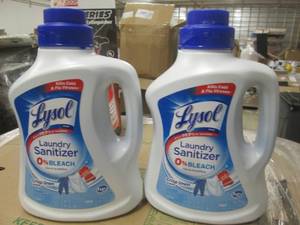 lot 54 image: lysol laundry sanitizer 2-90 oz bot...