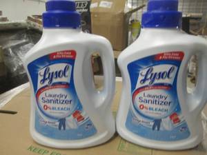 lot 56 image: lysol laundry sanitizer 2-90 oz bot...