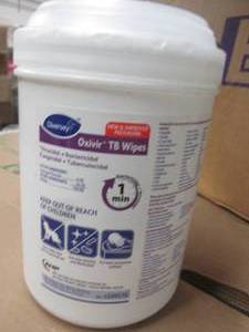 lot 62 image: diversey oxivir TB wipes 6 containe...