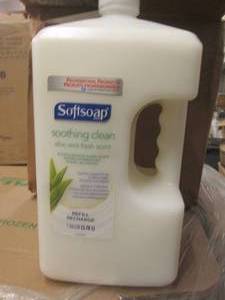lot 66 image: 3-1 gallon bottles of soft soap ...