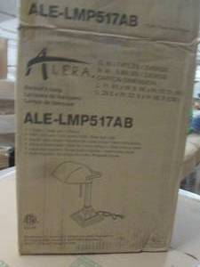 lot 68 image: bankers lamp ...
