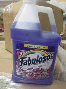 lot 74 image: 4-1 gallon jugs of fabuloso...