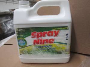 lot 80 image: 3 gallons of spray nine heavy duty ...