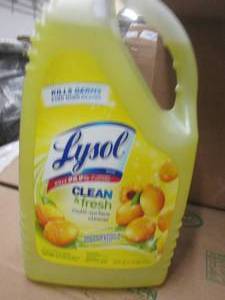 lot 90 image: 2-144floz bottles of lysol ...