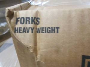 lot 104 image: 1 case of 1000pcs of black plastic ...