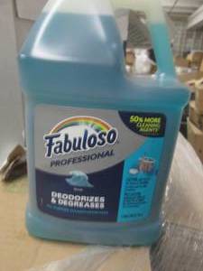 lot 126 image: 4-1 gallon bottles of fabuloso ...