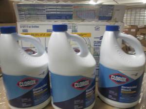 lot 139 image: clorox germicidal cleaner 3-1 gallo...