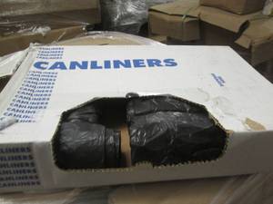 lot 146 image: case of can liners ...