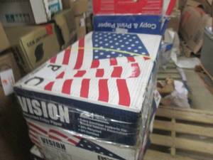 lot 152 image: a case of vision recycled copy pape...