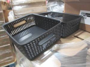 lot 156 image: 2 plastic bins 1 of them plastic we...