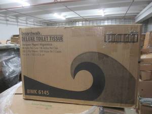 lot 175 image: 1 case of boardwalk deluxe toilet t...