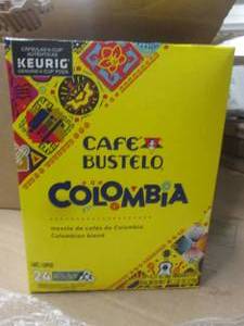 lot 193 image: cafe bustelo colombia k-cups 4 pack...