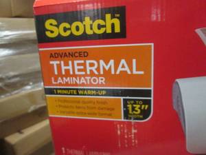 lot 211 image: scotch advanced thermal laminator ...