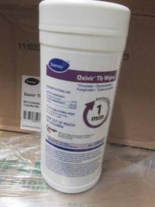 lot 213 image: 12 containers of oxivir TB wipes ...