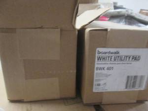 lot 221 image: boardwalk white utlitiy pad 2 boxes...