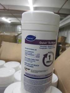 lot 227 image: 12 containers of oxivir tb wipes ...