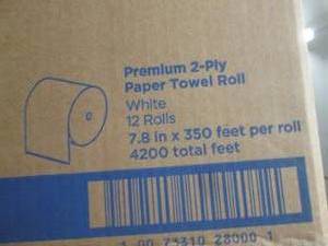 lot 231 image: 1 case of pacific blue premium 2-pl...
