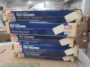 lot 246 image: 5 cartons of 100 pcs manilla 13 cu...