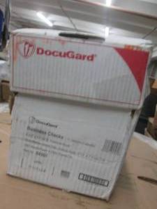 lot 261 image: case of docugard business checks 8....
